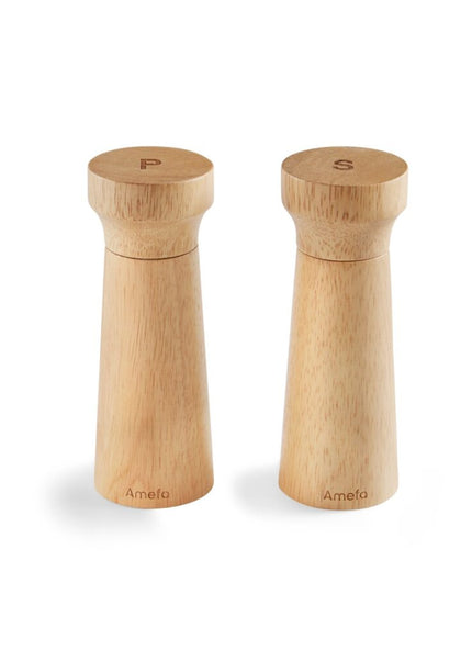 Amefa Houten Peper-Zout Molen Set 15 cm 2 Stuks