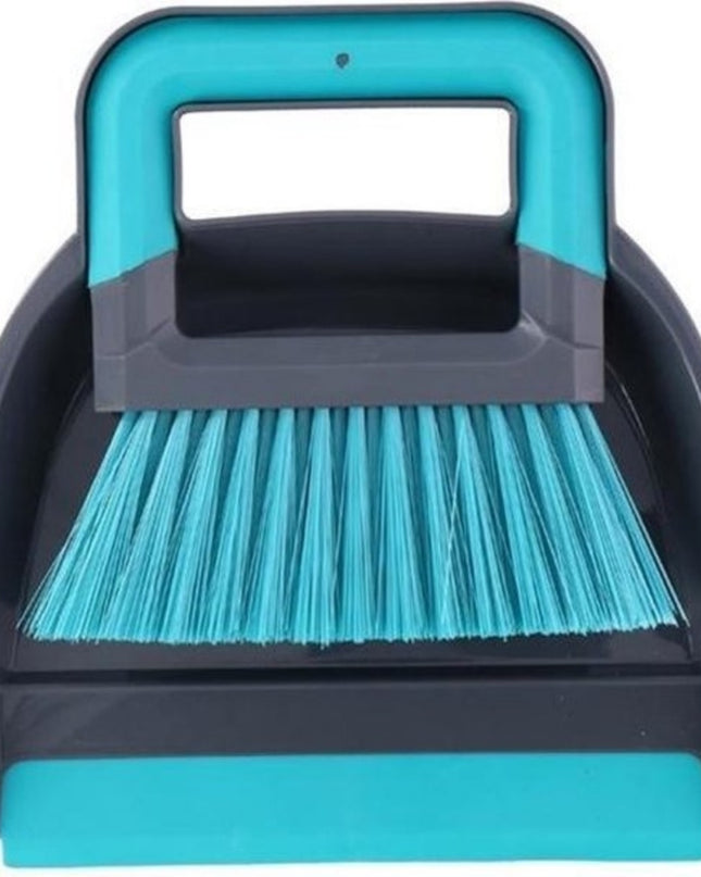 Alpina Stoffer en Blik 19x21.5 cm Blauw/Grijs