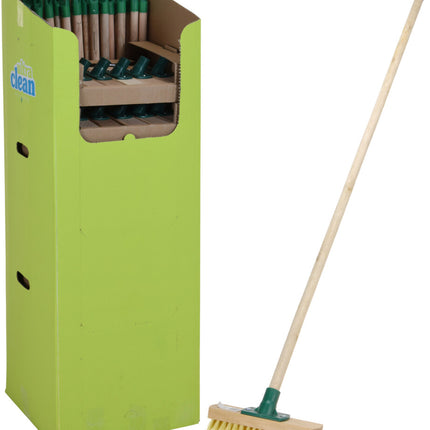 Schrobbezem 24 Cm met Steel
