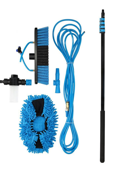 Waterbezem 700 cm Zwart/Blauw