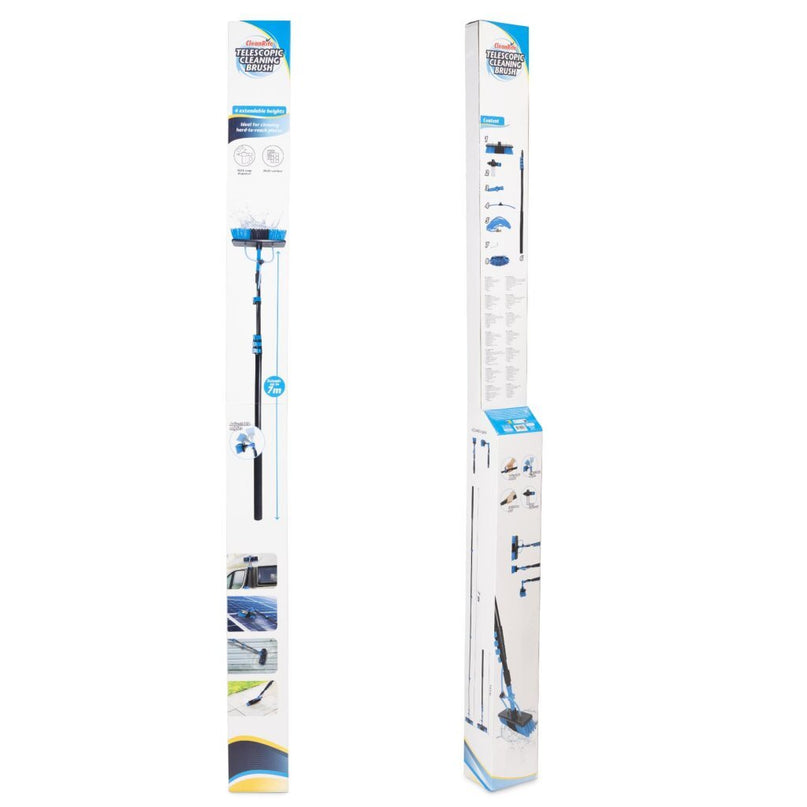 Waterbezem 700 cm Zwart/Blauw