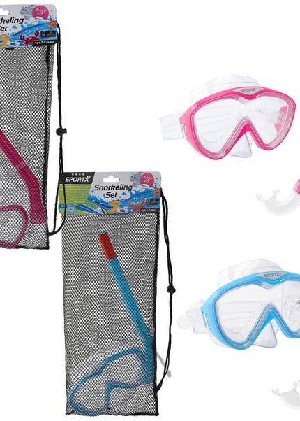 SportX Kids Snorkelset 4 Sterren Assorti