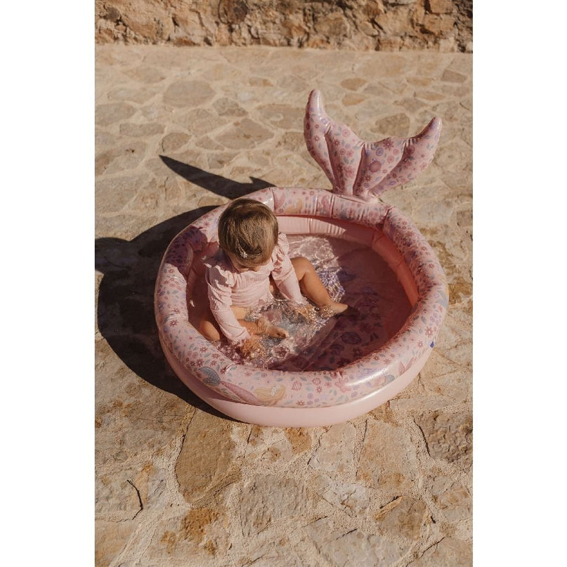 Little Dutch Dreamy Mermaid Zwembad met Staart 80 cm Roze