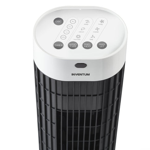 Inventum VTO812WA Torenventilator 76 cm Zwart/Wit