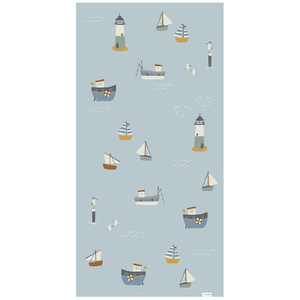 Little Dutch Sailors Bay Strandlaken 60x120 cm Lichtblauw