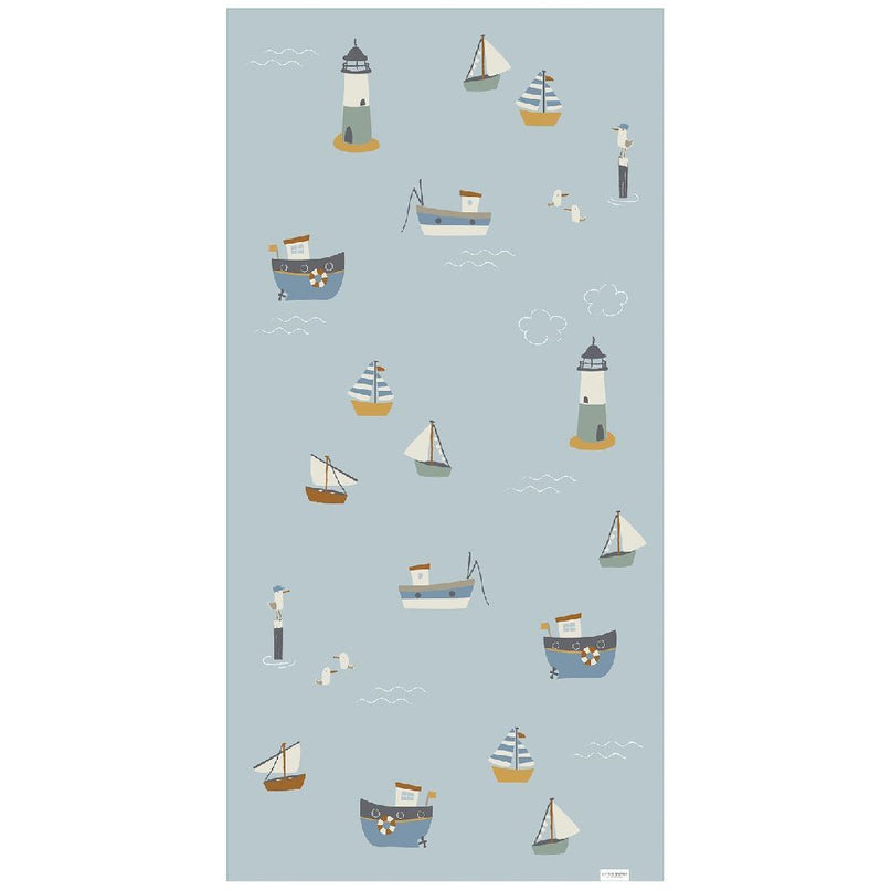 Little Dutch Sailors Bay Strandlaken 60x120 cm Lichtblauw