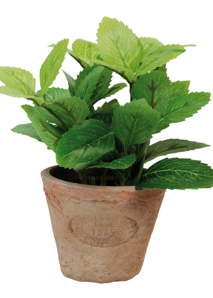 Esschert Design Kunstplant Munt in een Pot 13.8x16.2 cm