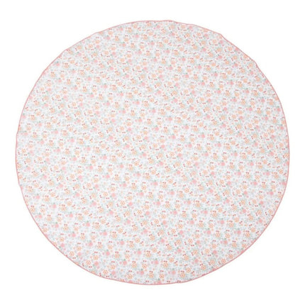 Linen&amp;More Life in Bloom Tafelkleed 160 cm Roze/Katoen