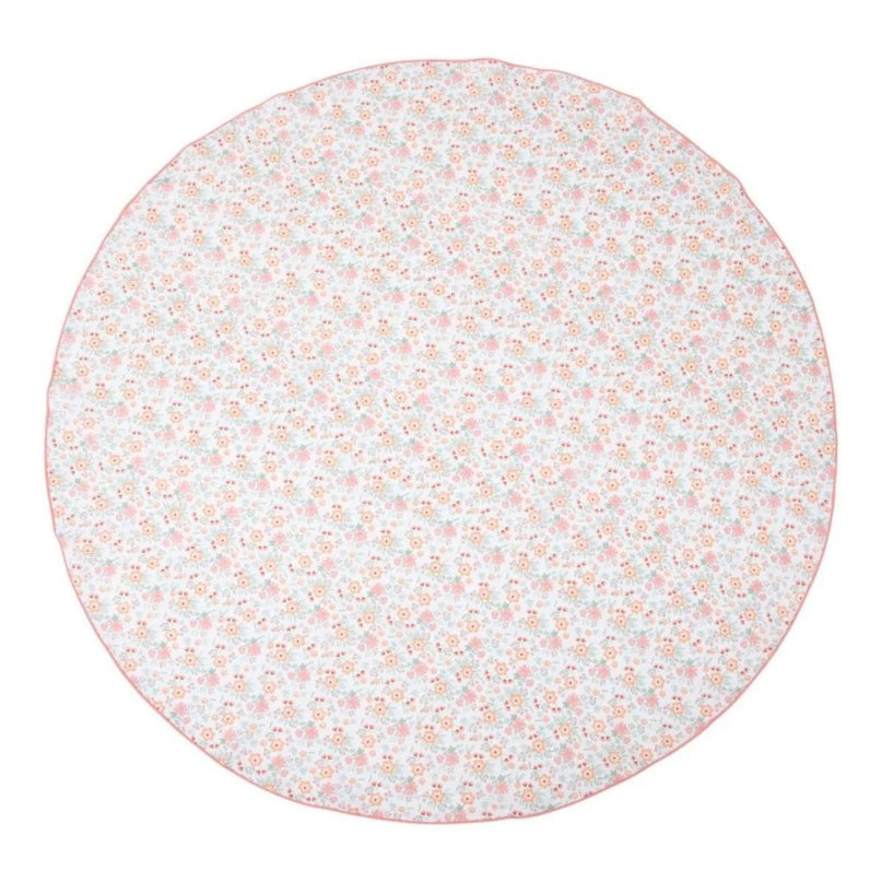 Linen&amp;More Life in Bloom Tafelkleed 160 cm Roze/Katoen