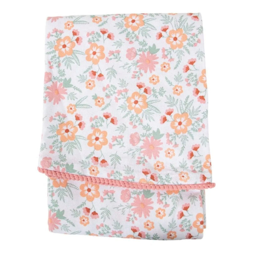 Linen&amp;More Life in Bloom Tafelkleed 160 cm Roze/Katoen