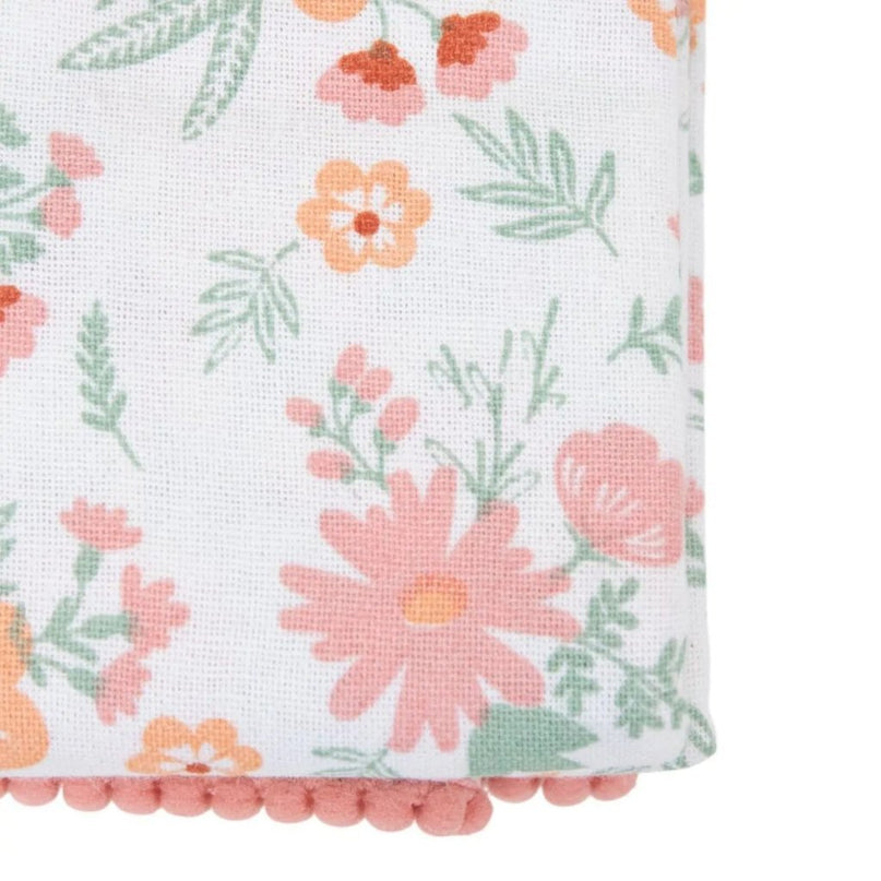 Linen&amp;More Life in Bloom Tafelkleed 140x250 cm Roze/Katoen