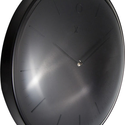 NeXtime NE-3235ZW Wandklok Glamour Ø40 Metaal Zwart