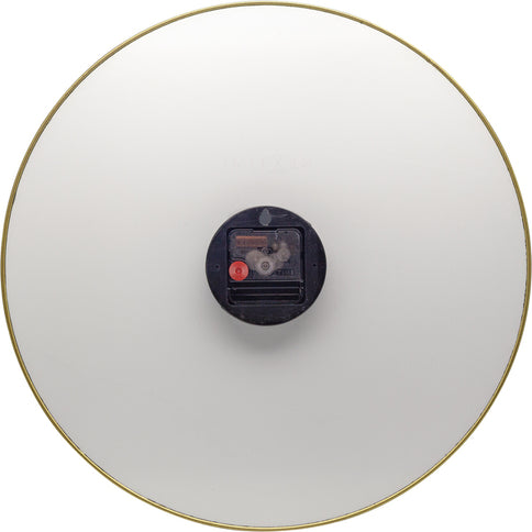 NeXtime NE-8189WI Wandklok Marble Ø 40 Cm Wit