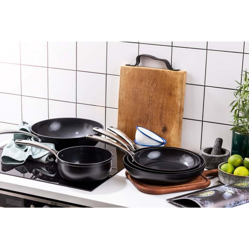 BK Superior Ceramic Koekenpan 24 cm Zwart