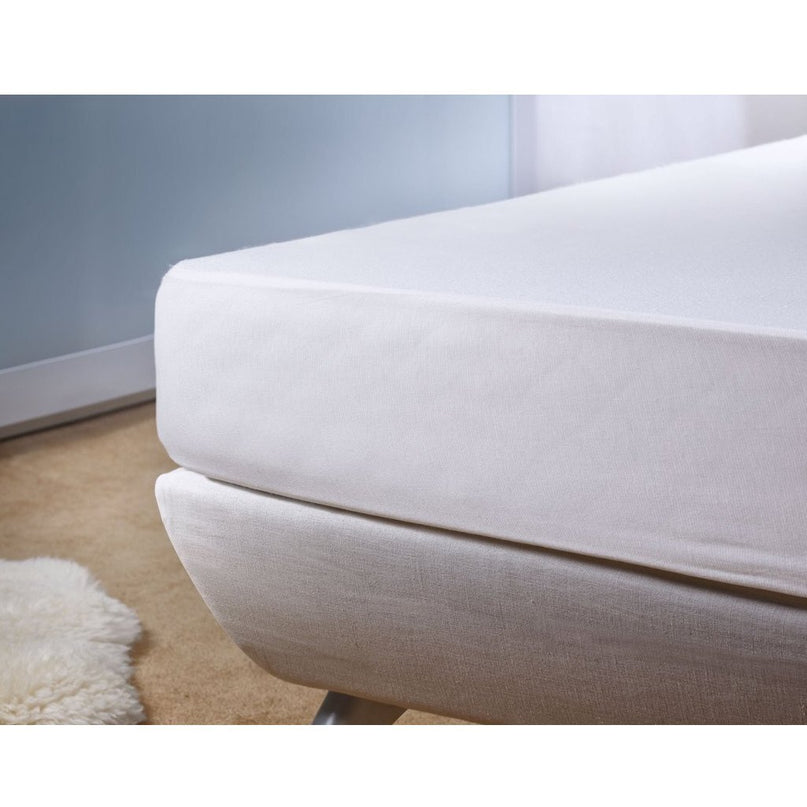 Ten Cate Molton Hoeslaken 180x200 cm Wit/Katoen