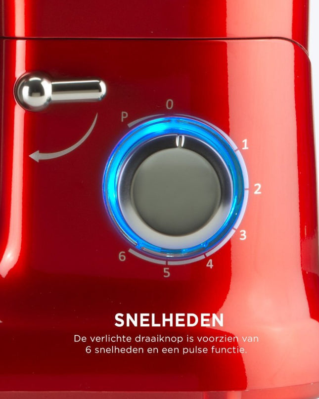 Bourgini Classic Kitchen Chef Keukenmachine Rood