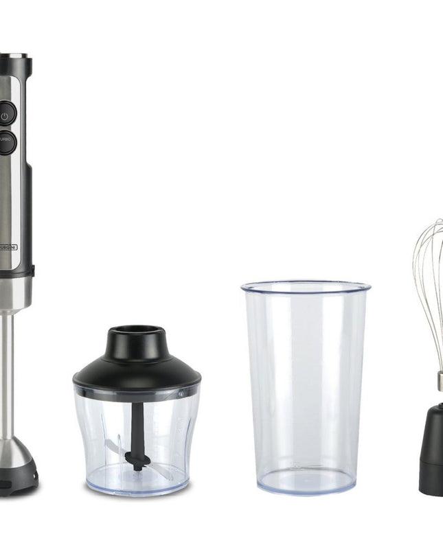 Bourgini Classic Staafmixer Set RVS/Zwart