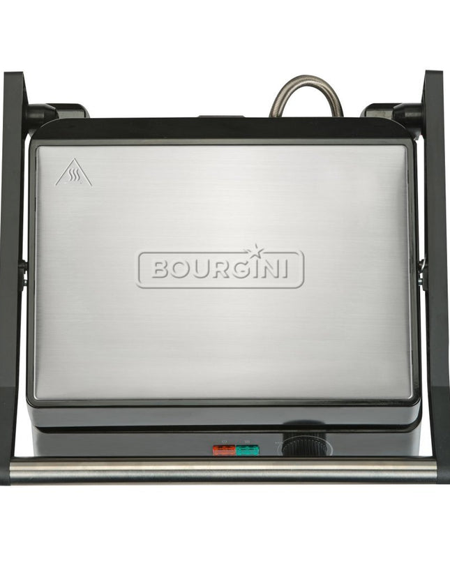 Bourgini Classic Contactgrill RVS/Zwart