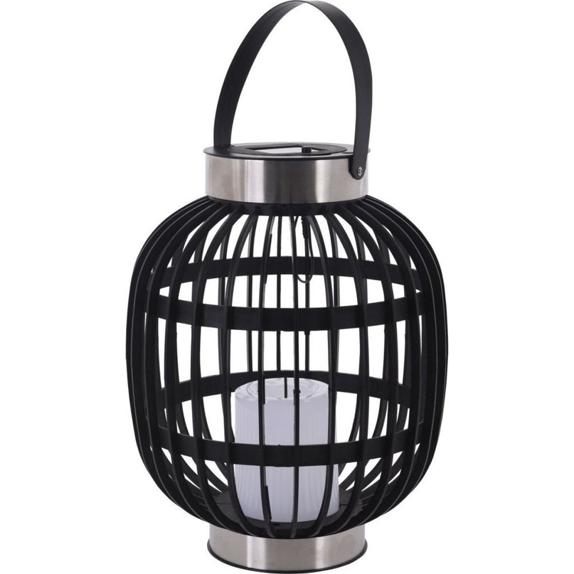 Pro Garden Solar LED Lamp Zwart