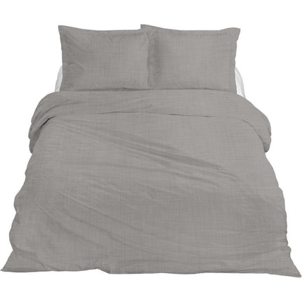 Ten Cate Premium Linnen Eenpersoons Dekbedovertrek 140x200/220 cm Cloudy Grey