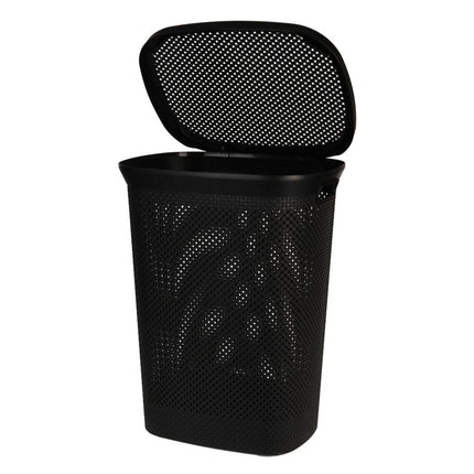 Wasmand 60L Zwart