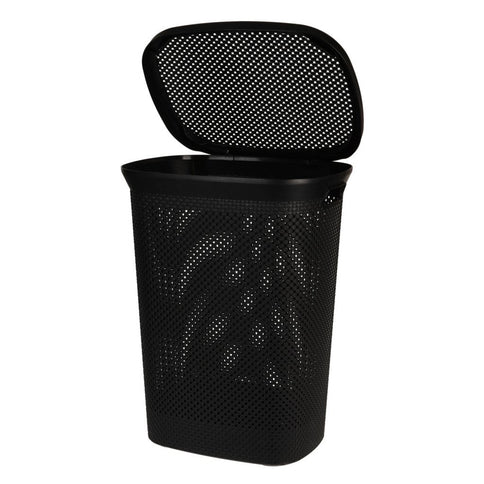 Wasmand 60L Zwart
