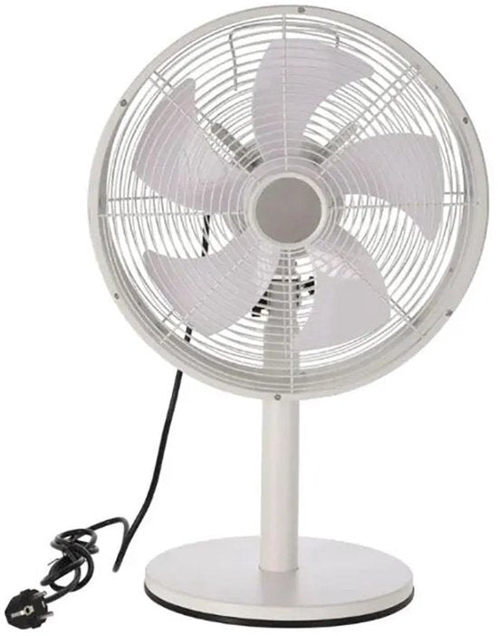 Excellent Electrics Tafelventilator 3 Snelheden 35 W 35x27x57 cm Wit