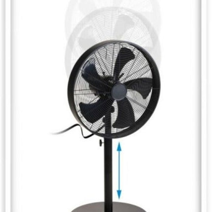 Excellent Electrics Staande Ventilator 50W &Oslash;40 cm Zwart