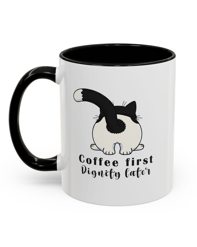 Koffiemok Wit Keramiek – Coffee first