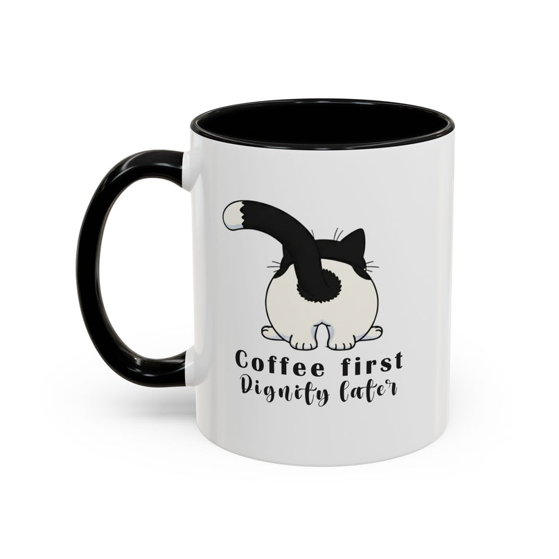 Koffiemok Wit Keramiek – Coffee first