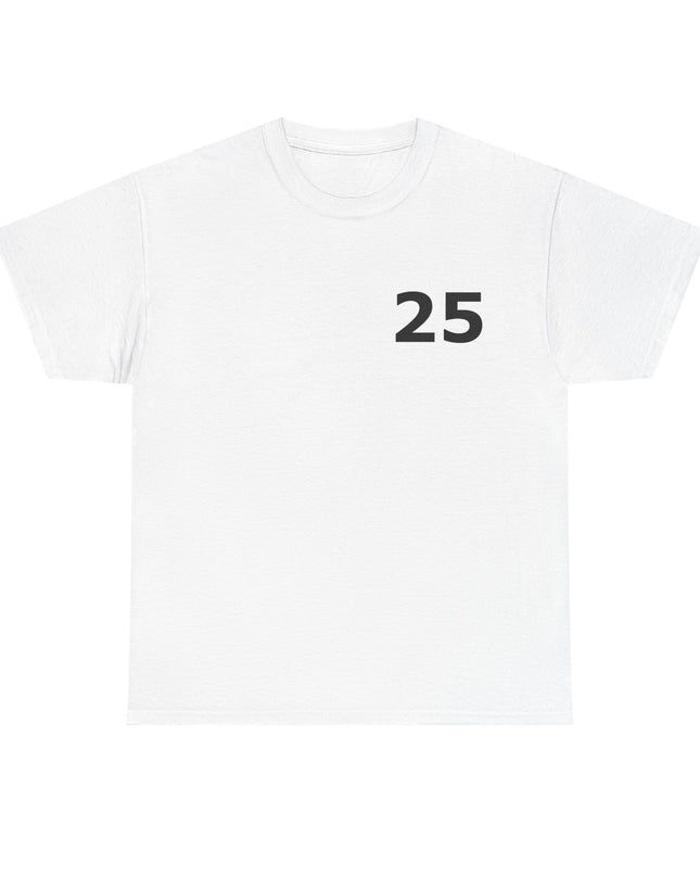 T-Shirt - Number 25 for Casual Wear
