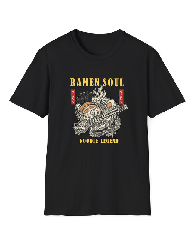 Heren T-shirt katoen - Ramen Soul Misocozy