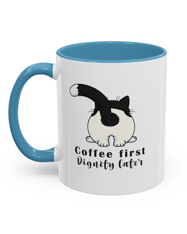 Koffiemok Wit Keramiek – Coffee first