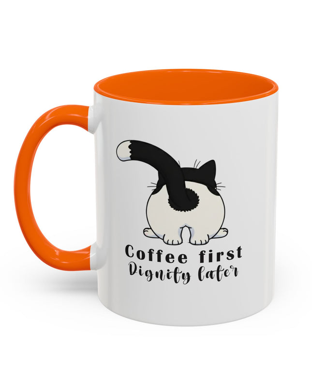 Koffiemok Wit Keramiek – Coffee first