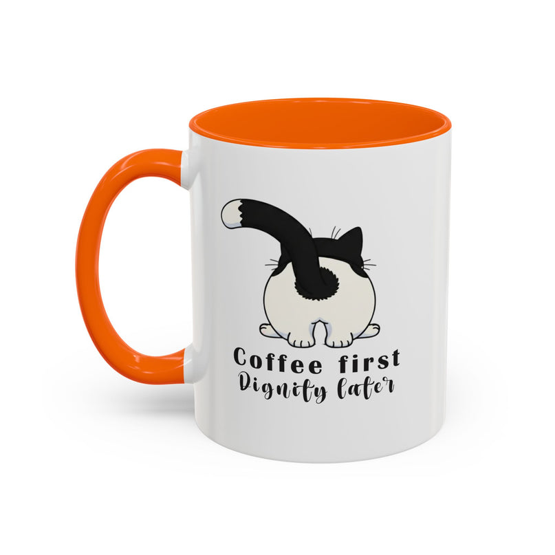 Koffiemok Wit Keramiek – Coffee first