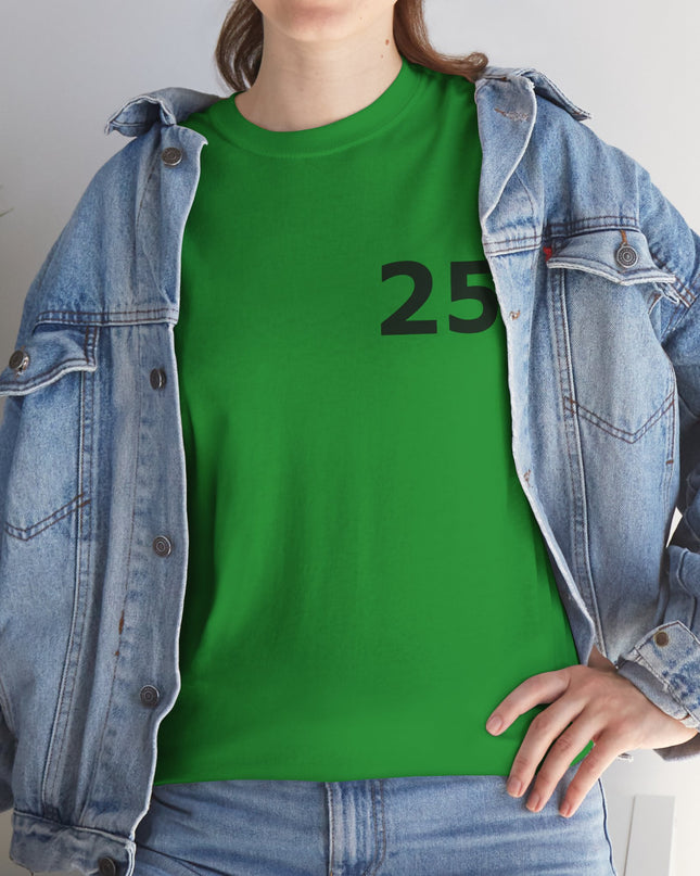 T-Shirt - Number 25 for Casual Wear