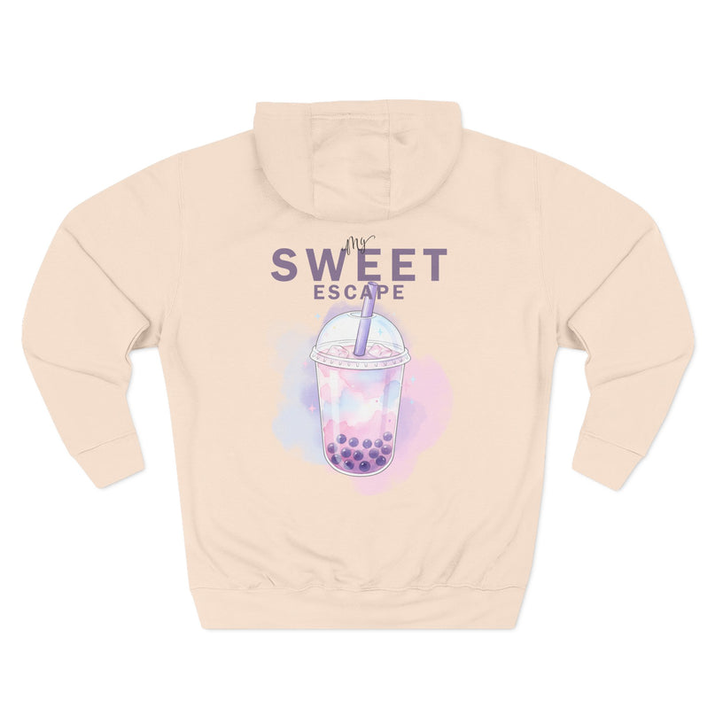 Dames Hoodie - Sweet Escape Bubble Boba tea