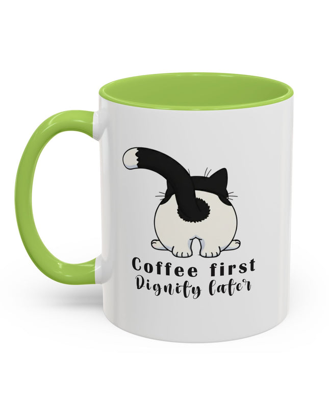 Koffiemok Wit Keramiek – Coffee first