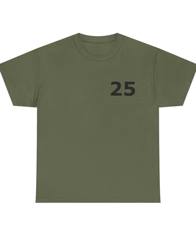 T-Shirt - Number 25 for Casual Wear