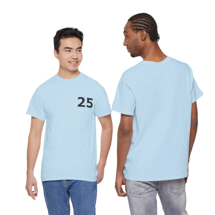 t-shirt---number-25-for-casual-wear-lichtblauw