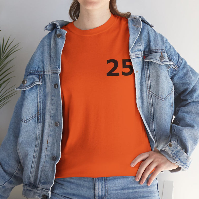 t-shirt---number-25-for-casual-wear-oranje