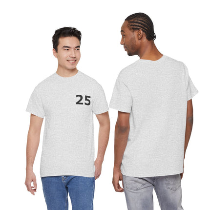 t-shirt---number-25-for-casual-wear-lichtgrijs